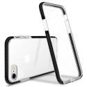 GEMINI-IP7PLUS - Coque antichoc iPhone 7+/8+ Gemini noire et transparente 