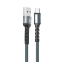 LDNIO-LS63MICRO - Câble LDNIO USB renforcé noir vers prise micro-USB