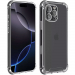 AIRBAG-IP16PRO - Coque Airbag iPhone 16 Pro coque transparente souple avec coins renforcés