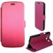 BOOKCORE4GFUSHIA - Etui Stand à rabat latéral coloris fushia pour Galaxy Core 4G SM-G386F
