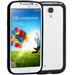 BUMPCRYS4NOIR - Bumper noir et dos rigide Samsung Galaxy S4 i9500 i9505