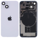 CACHE-IP14PLUSBLANC - Vitre arrière (dos) iPhone 14 Plus coloris blanc en verre avec MagSafe