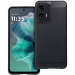 CARBO-MOTOG45 - Coque Motorola Moto G45(5G) antichoc coloris noir aspect carbone
