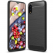 CARBOBRUSH-M10 - Coque Galaxy-M10 antichoc coloris noir aspect carbone