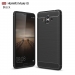 CARBOBRUSH-P10 - Coque Huawei P10 antichoc coloris noir aspect carbone et métal brossé