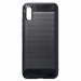 CARBOBRUSH-REDMI9A - Coque Xiaomi Redmi-9a antichoc coloris noir aspect carbone