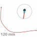 COAX-ANTENNE-A04S - Câble type coaxial antenne pour Samsung GalaxyA04s/A30s/A50 de 120 mm