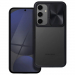 COQUEAPN-S24FE - Coque antichoc Galaxy S24-FE avec protection appareil photo noir et transparent
