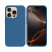 COV-IP16PMAXBLEUM - Coque en silicone iPhone 16 Pro Max souple flexible et enveloppante bleu marine