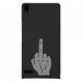 CPRN1ASCENDP6MAINDOIGT - Coque rigide pour Huawei Ascend P6 avec impression Motifs doigt d'honneur