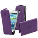 CRPAK0014-S3MVIO - Etui à rabat cremieux slim violet et porte-cartes pour Samsung Galaxy S3 mini i8190