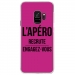 CRYSGALAXYS9APEROFUSHIA - Coque rigide transparente pour Samsung Galaxy S9 avec impression Motifs l'apéro recrute fushia