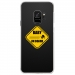 CRYSGALAXYS9BABYBOARD - Coque rigide transparente pour Samsung Galaxy S9 avec impression Motifs Baby On Board