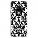 CRYSGALAXYS9BAROQUE2 - Coque rigide transparente pour Samsung Galaxy S9 avec impression Motifs style baroque 2