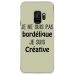 CRYSGALAXYS9BORDELIQUEVERT - Coque rigide transparente pour Samsung Galaxy S9 avec impression Motifs Je ne suis pas bordélique v