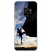 CRYSGALAXYS9CLIMB2 - Coque rigide transparente pour Samsung Galaxy S9 avec impression Motifs escalade 2