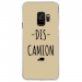 CRYSGALAXYS9DISCAMIONTAUPE - Coque rigide transparente pour Samsung Galaxy S9 avec impression Motifs Dis Camion taupe