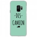 CRYSGALAXYS9DISCAMIONTURQUOI - Coque rigide transparente pour Samsung Galaxy S9 avec impression Motifs Dis Camion turquoise