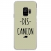 CRYSGALAXYS9DISCAMIONVERT - Coque rigide transparente pour Samsung Galaxy S9 avec impression Motifs Dis Camion vert