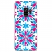 CRYSGALAXYS9GUY03 - Coque rigide transparente pour Samsung Galaxy S9 avec Motifs ronds en forme de bonhommes 3