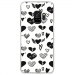 CRYSGALAXYS9LOVE1 - Coque rigide transparente pour Samsung Galaxy S9 avec impression Motifs Love coeur 1