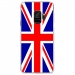 CRYSGALAXYS9UNIONJACK - Coque rigide transparente pour Samsung Galaxy S9 avec impression Motifs Union Jack