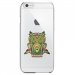 CRYSIP6PLUSCHOUETTE - Coque rigide pour Apple iPhone 6 Plus avec impression Motifs chouette psychédélique