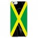 CRYSIP6PLUSDRAPJAMAIQUE - Coque rigide pour Apple iPhone 6 Plus avec impression Motifs drapeau de la Jamaïque