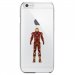 CRYSIP6PLUSIRON - Coque rigide pour Apple iPhone 6 Plus avec impression Motifs Iron