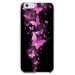 CRYSIP6PLUSPAPILLONSFUSHIAS - Coque rigide pour Apple iPhone 6 Plus avec impression Motifs papillons fushias