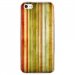 CRYSIPHONE5CBANDESVINT3 - Coque rigide transparente pour Apple iPhone 5C avec impression Motifs bandes effets vintages 3
