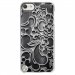 CRYSTOUCH5ARABESQUENOIR - Coque rigide transparente pour Apple iPod Touch 5 avec impression Motifs arabesque noir