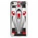 CRYSTOUCH5FORMULE1 - Coque rigide transparente pour Apple iPod Touch 5 avec impression Motifs Formule 1