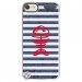 CRYSTOUCH5POISSON - Coque rigide transparente pour Apple iPod Touch 5 avec impression Motifs squelette poisson