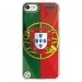 CRYSTOUCH6DRAPPORTUGAL - Coque rigide transparente pour Apple iPod Touch 6G avec impression Motifs drapeau du Portugal