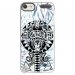 CRYSTOUCH6MAORI - Coque rigide transparente pour Apple iPod Touch 6G avec impression Motifs maori