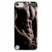CRYSTOUCH6TORSE - Coque rigide transparente pour Apple iPod Touch 6G avec impression Motifs torse d'un homme musclé
