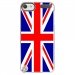CRYSTOUCH6UNIONJACK - Coque rigide transparente pour Apple iPod Touch 6G avec impression Motifs Union Jack