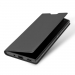 DUX-FOLIOXA2ULTRAGRIS - Etui Xperia-XA2 ULTRA gris fin avec rabat latéral aimant invisible et coque souple