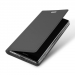 DUX-FOLIOXPXZ2COMPGREY - Etui Xperia-XZ2 Compact gris fin avec rabat latéral aimant invisible et coque souple