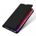 DUX-MI10TNOIR - Etui Xiaomi Mi-10T / Mi-10T Pro noir fin avec rabat latéral aimant invisible et coque souple