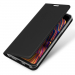 DUX-XCOVERPRO - Etui Galaxy Xcover-PRO rabat latéral aimant invisible fonction stand noir