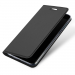 DUX-ZE554KLGREY - Etui Zenfone 4 ZE554KL gris fin avec rabat latéral aimant invisible et coque souple