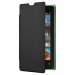 FOLIOUMIA435NOIR - Etui rabat latéral folio noir pour Microsoft Lumia 435