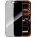 GLASSESPION-IP17PRO - Film protecteur écran intégral 3D en verre anti-espion iPhone 17 Pro contour noir