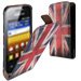 HKLAMUK-C3310 - Etui a rabat drapeau anglais Vintage pour Samsung Player Mini 2 C3310