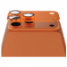 HEYB-IP17PMAXORANGE - Vitre protection bloc camréa complet iPhone 17 Pro Max coloris orange