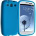 HSILI9300-BLEU - Housse silicone bleu clair Samsung Galaxy S3 i9300