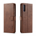 LCIMEEKE-A50MARRON - Etui Galaxy A50/A50s/A30s LC-IMEEKE haut de gamme marron logements carte fonction stand