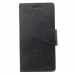 MERCURYBRAVO-J530NOIR - Etui Galaxy J5-2017 noir série Bravo logements carte fonction stand coloris noir